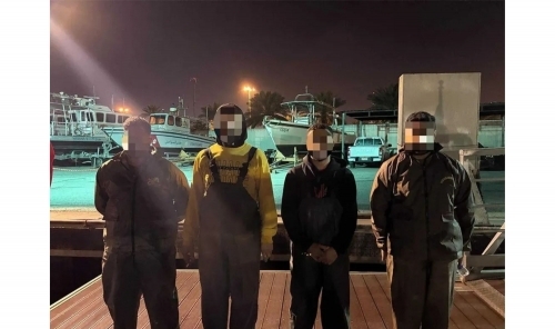 Bahrain Coast Guard Arrests Four Fishermen for Illegal Shrimp Fishing