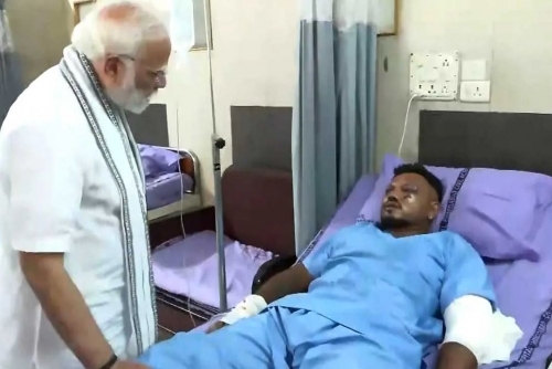 "Light on One Side, Death on the Other: Survivor Describes Escape From Air India Crash"