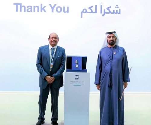 Lulu Group Chairman Honored with Mohammed Bin Rashid Al Maktoum Medal for Philanthropy