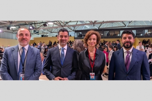 Bahraini Officials Meet UNESCO Director-General on Sidelines of UN Ocean Conference in Nice