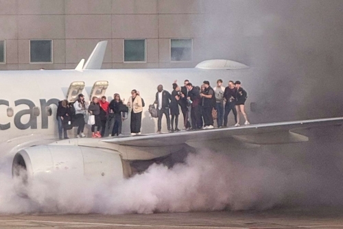 American Airlines Jet Experiences Engine Fire After Emergency Landing in Denver