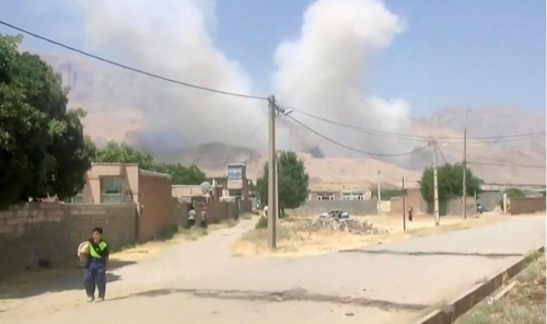Israel says struck military sites in west Iran
