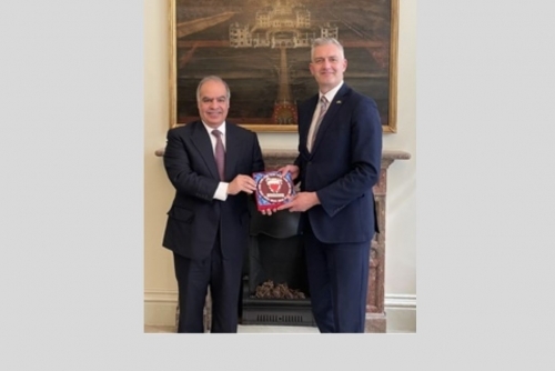 Bahraini Ambassador Meets UK Special Envoy to Discuss Religious Freedom and Coexistence