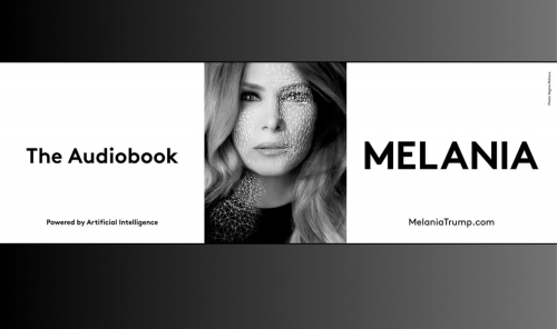 Melania Trump uses AI vocal replica to narrate audiobook
