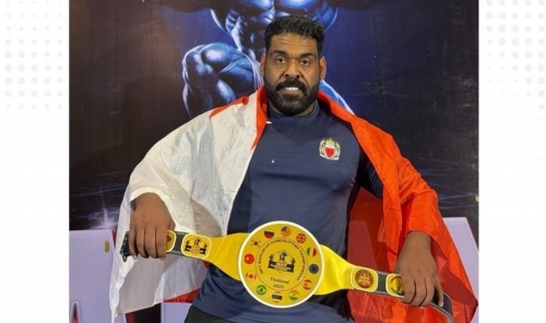 Bahrain's Major Salmeen Named Overall Champion at World Powerlifting Championship