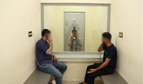 Inmates Reunite for Eid
