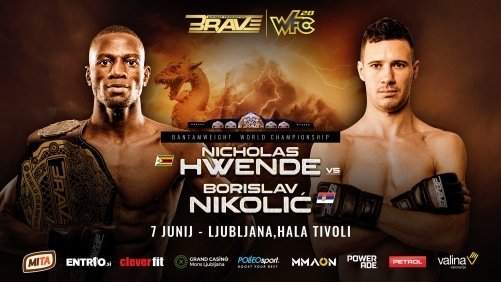Battle for Bantamweight Gold: Hwende vs. Nikolic Set for BRAVE CF Slovenia