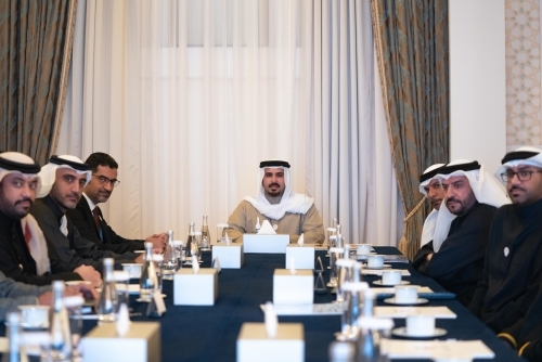 HH Shaikh Mohammed bin Salman bin Hamad Al Khalifa chairs a meeting reviewing developments in the Bahrain Mangroves initiative