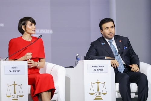 Bahrain's Professor Marike Paulsson Addresses Global Legal Forum in St. Petersburg