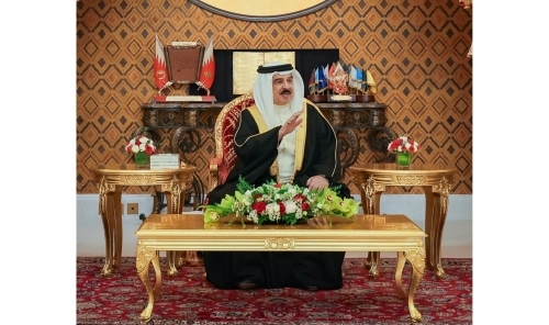 His Majesty King Hamad Receives Parliamentary Leaders, Commends Legislative Contributions