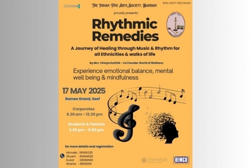 Rhythmic Remedies blends Music and Science in Bahrain's first wellness workshop of its kind