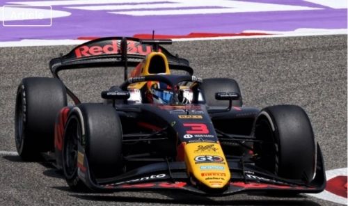 Marti Charges Through the Field to Claim F2 Sprint Victory