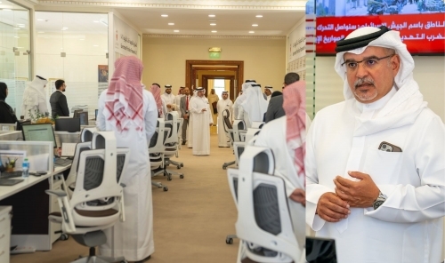 HRH Prince Salman Visits Bahrain's Emergency Operations Room.