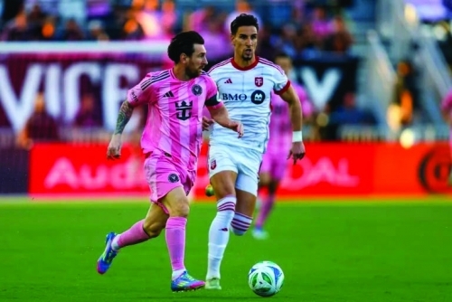 Messi on target but Miami held by lowly Toronto