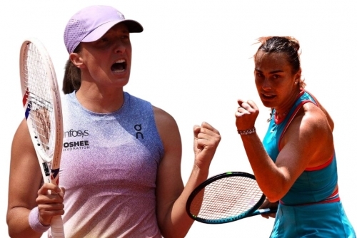 Swiatek, Sabalenka set Paris showdown