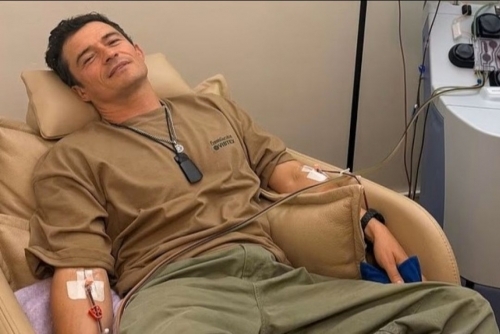 Orlando Bloom undergoes 10k treatment to remove toxic chemicals