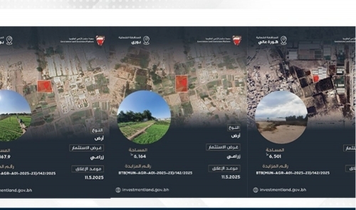 Bahrain Launches 23 New Investment Opportunities through Government Land Investment Platform