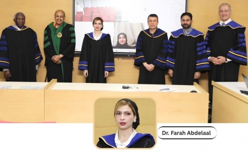 Farah Abdelaal proposes platform linking movies and medicine