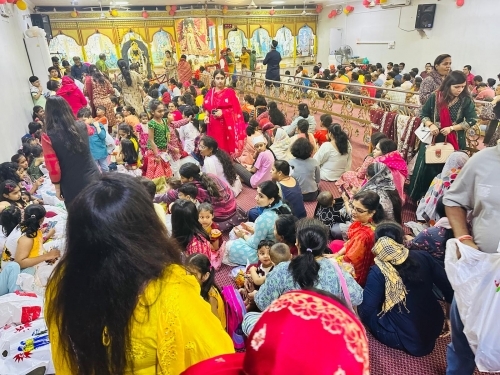 Navratri Puja Celebrated at Bramco Premises, Riffa