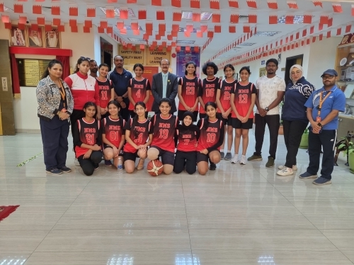 NMS girls seal CBSE Bahrain cluster basketball title