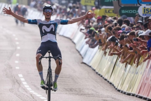 Romeo wins Dauphine third stage to take yellow