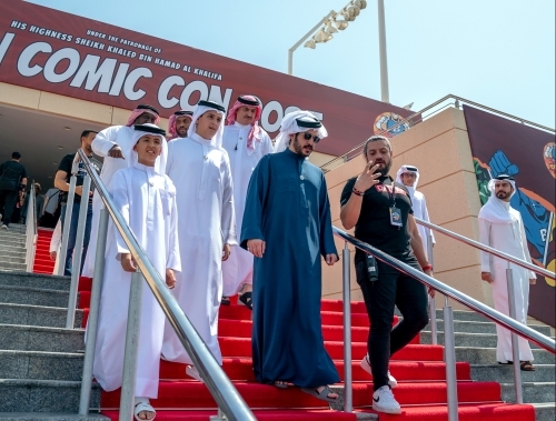 HH Shaikh Khalid opens Bahrain Comic Con 2025