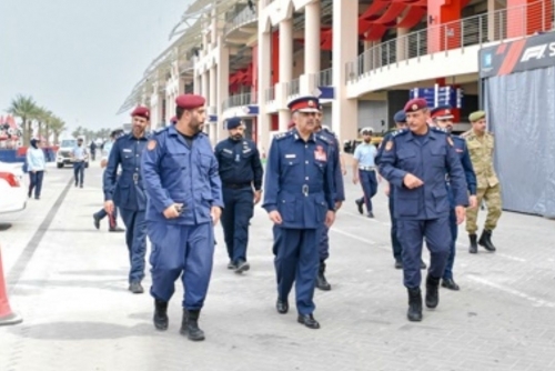 Major-General Shaikh Hamad Reviews Safety Readiness for F1 Weekend