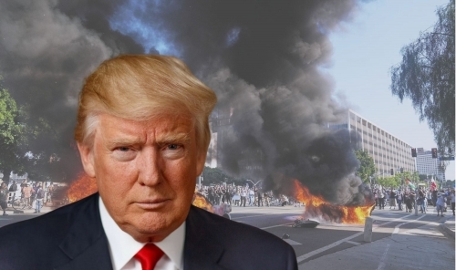Trump says Los Angeles 'safe and sound' for two nights after protests