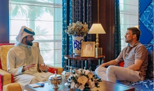 Global Icons, Shared Vision: Bahrain Welcomes Olympic Hockey Legend Moritz Fürste