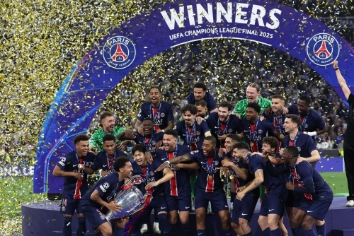 PSG claims maiden Champions League