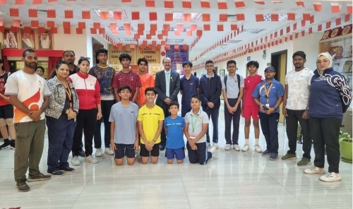 NMS - Students triumph @CBSE cluster badminton