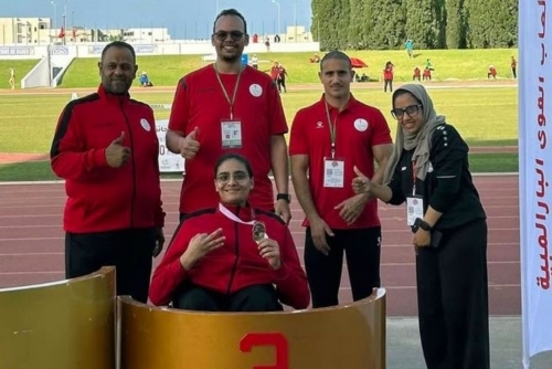 Ruba Al Omari Wins Bronze in Tunisia Para-Athletics