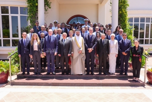 German Embassy in Bahrain Marks 80 Years Since WWII's End with Solemn Commemoration