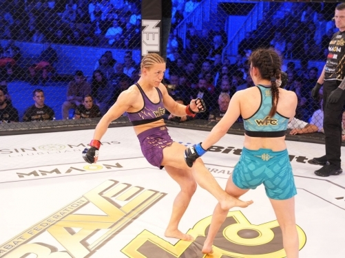 Monika Kucinic and Sofiia Bagishvili set for explosive rematch at BRAVE CF 96