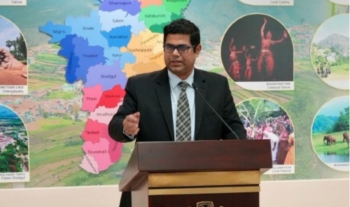 Tamil Nadu Tourism and ODOP walls inaugurated