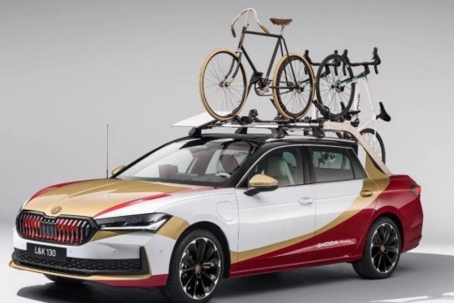 Skoda reveals L&K 130 pickup concept for Tour de France