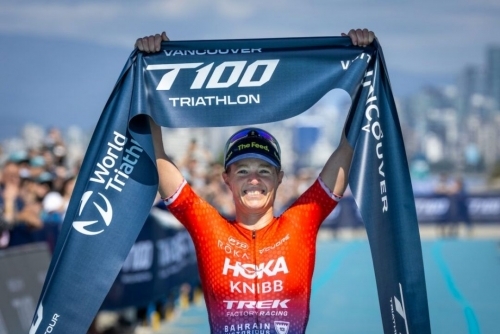 Bahrain Victorious Sweep T100 Vancouver Podiums