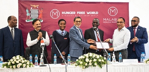 Malabar Group Expands ‘Hunger Free World' Project in Zambia, Providing Nutritious Meals to 10,000 Children