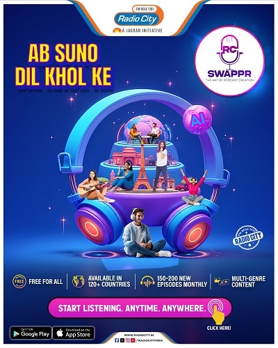 Radio City Joins Hands with Triton Digital to Launch Global Podcast Platform ‘RC SWAPPR'