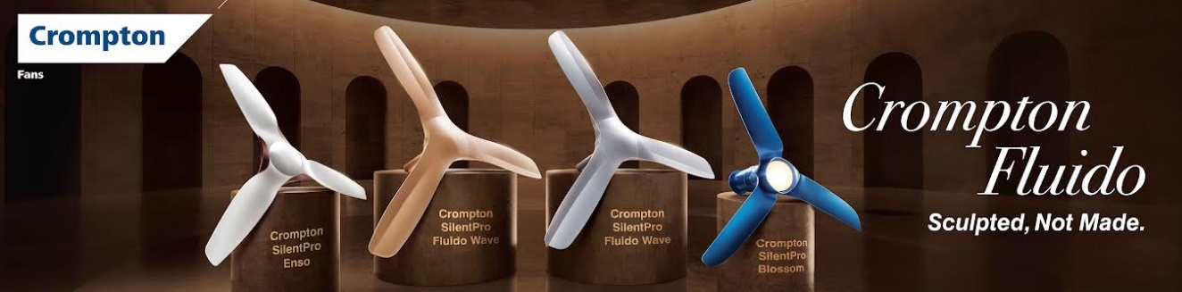 Crompton Celebrates World Interiors Day with its Sculpted Marvel