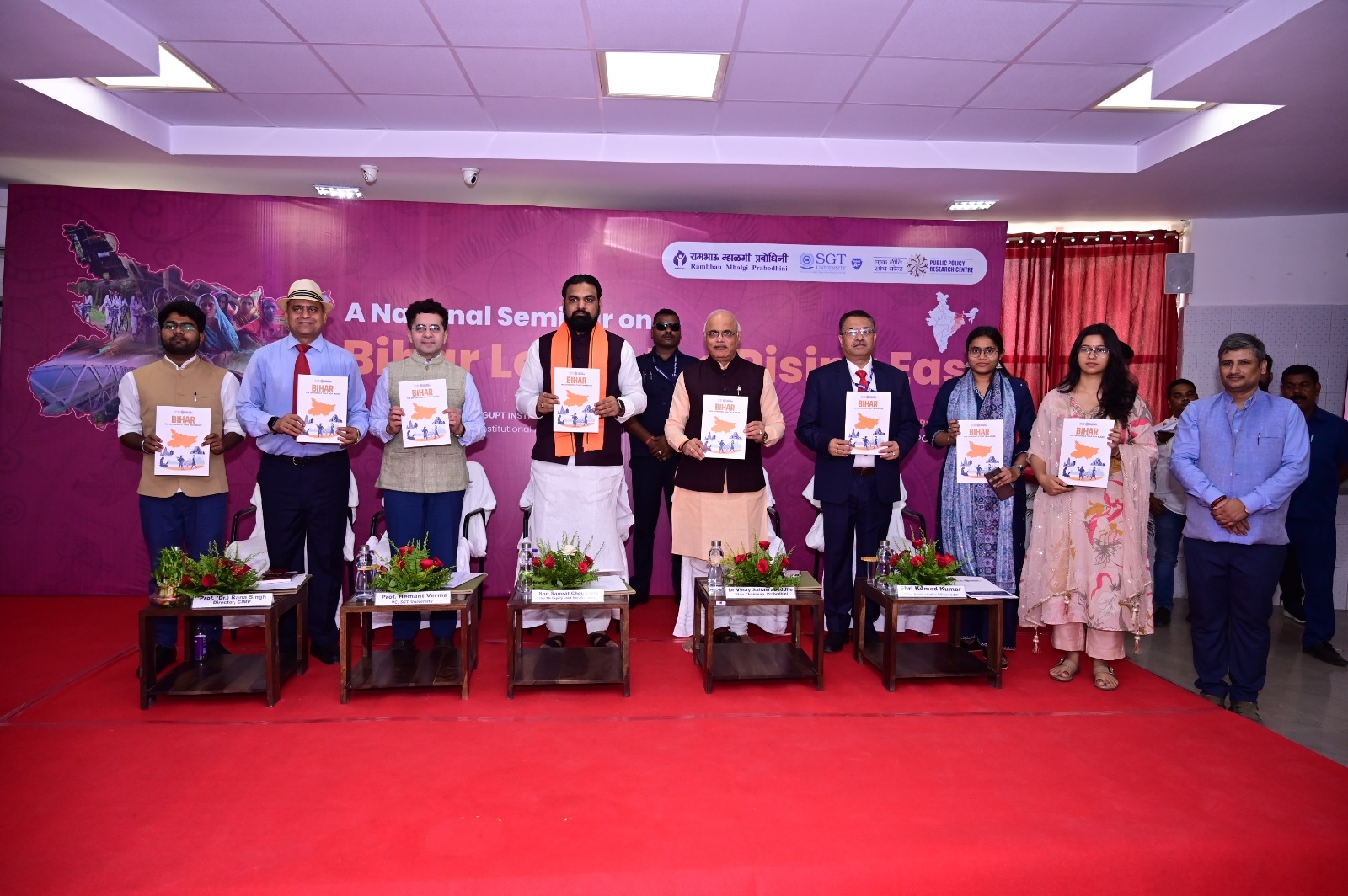 SGT University Co-Hosts National Seminar 'Bihar Leads the Rising East' in Patna