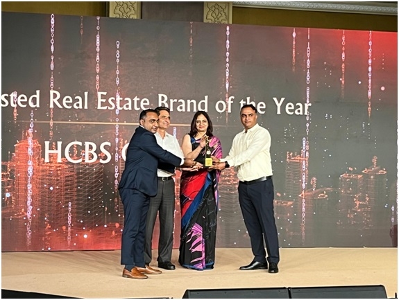 HCBS Developments Receives ‘Most Trusted Real Estate Brand of the Year' at ET Now Realty Conclave & Awards-2025
