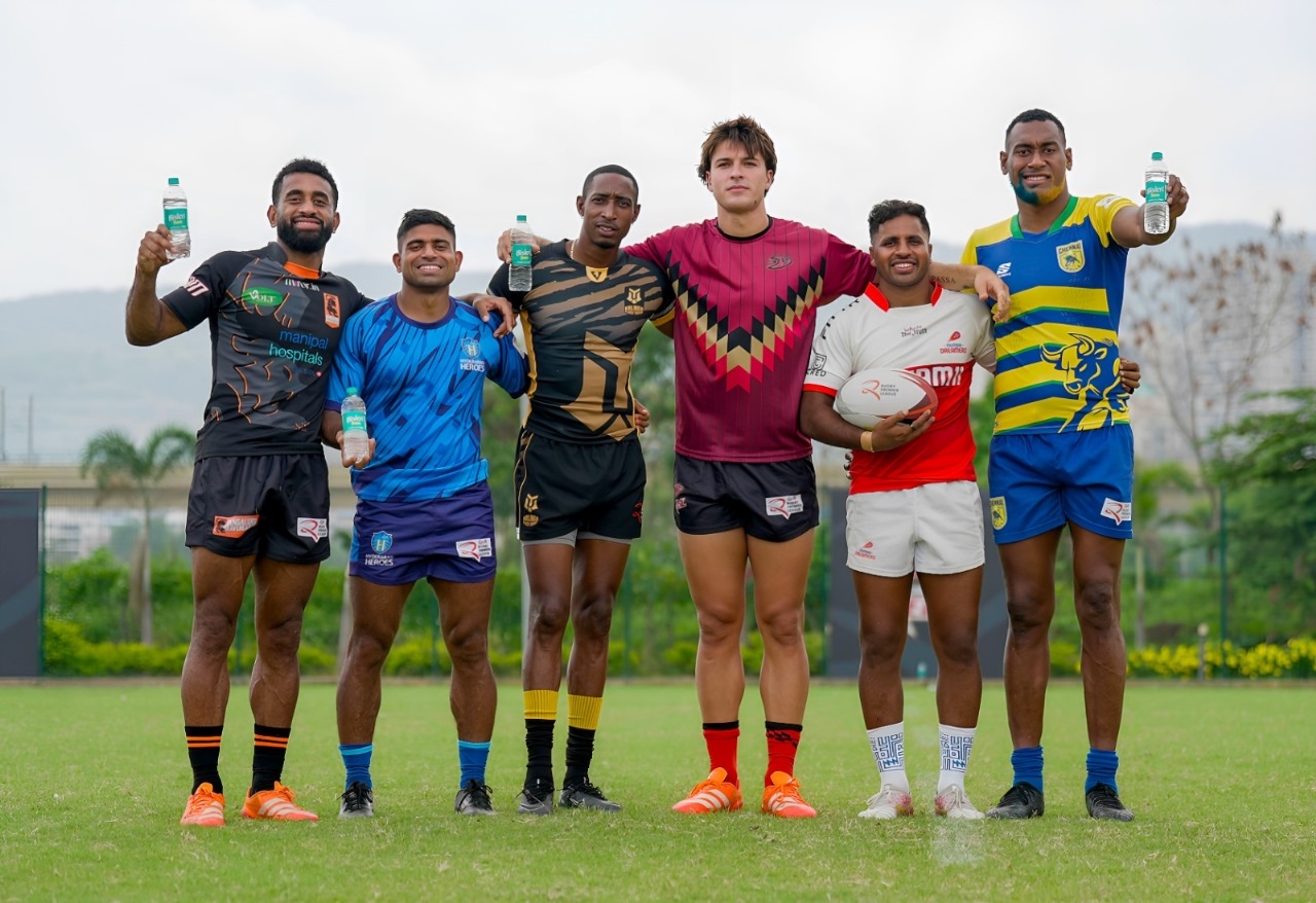 Bisleri Powers GMR Rugby Premier League as the Official Hydration Partner