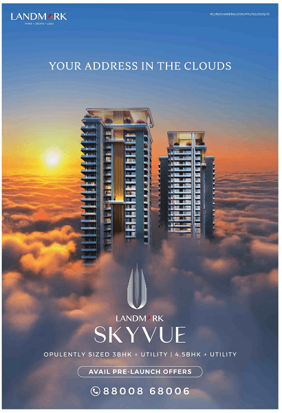 Landmark Group Unveils 'Landmark SKYVUE – The Address in the Clouds', a Luxury Residential Project on Dwarka Expressway