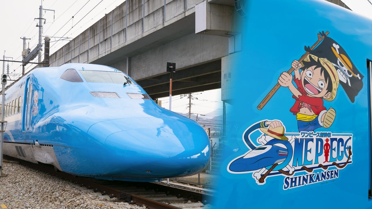 Piracy on the Rails: All Aboard the 'One Piece' Shinkansen!