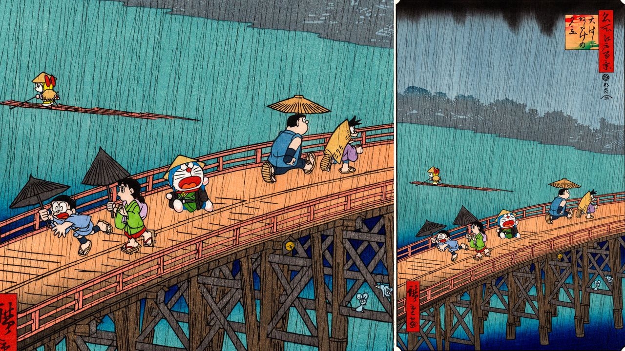 Edo Meets Pop Culture: Reimagining Ukiyo-e with a Modern Manga and Anime Twist