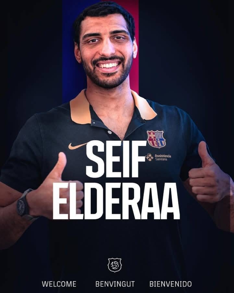 لاعب مصري ينضم إلى صفوف برشلونة