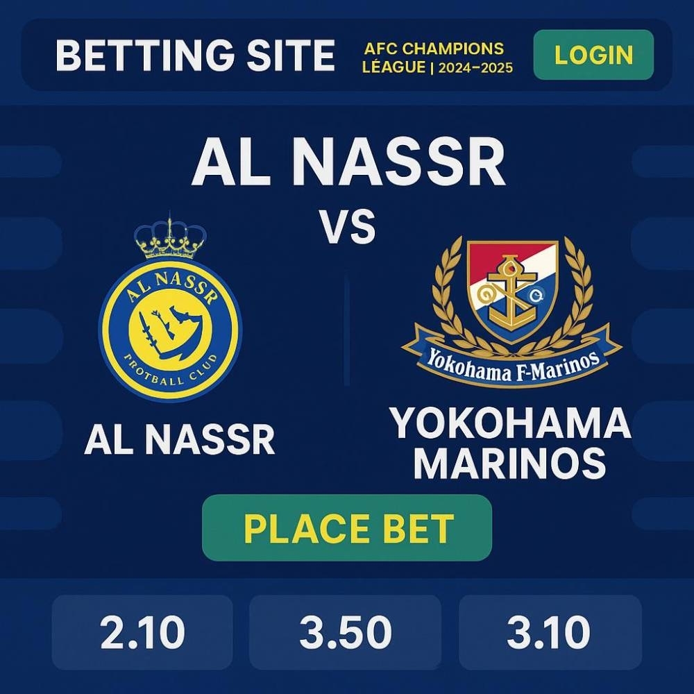 النصر يتصدر رهانات آسيا قبل مواجهة يوكوهاما