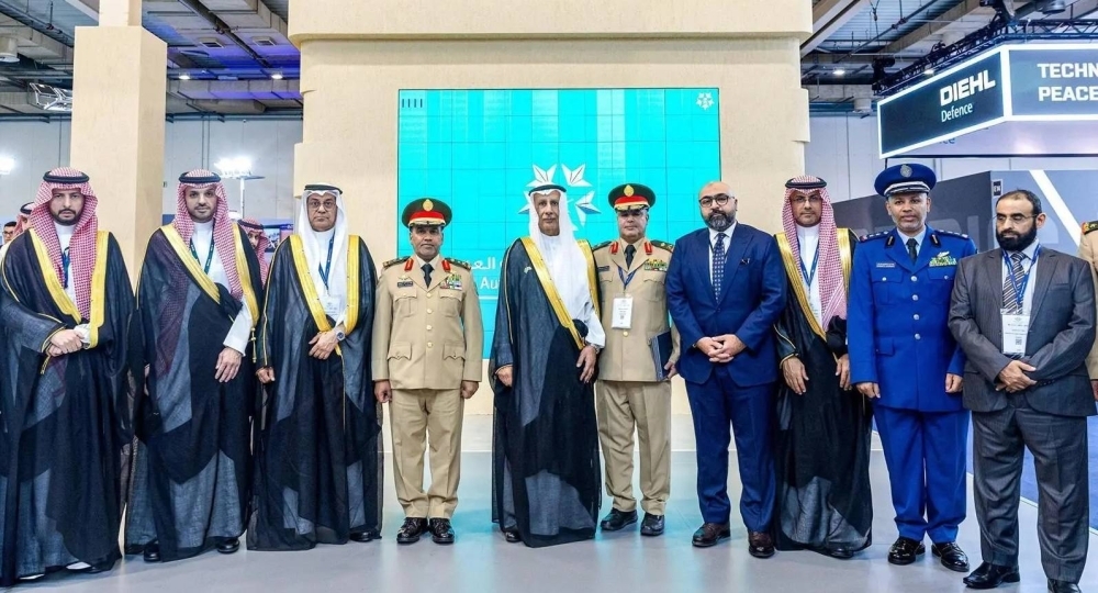 انطلاق أعمال الجناح السعودي في معرض أثينا الدولي للدفاع والأمن