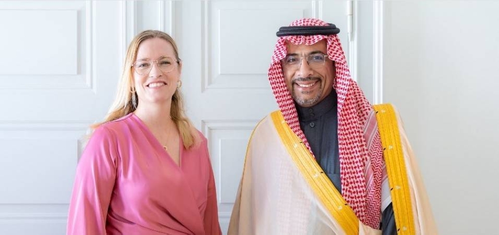وزير الصناعة يبحث تعزيز نمو التبادل التجاري غير النفطي مع الدنمارك